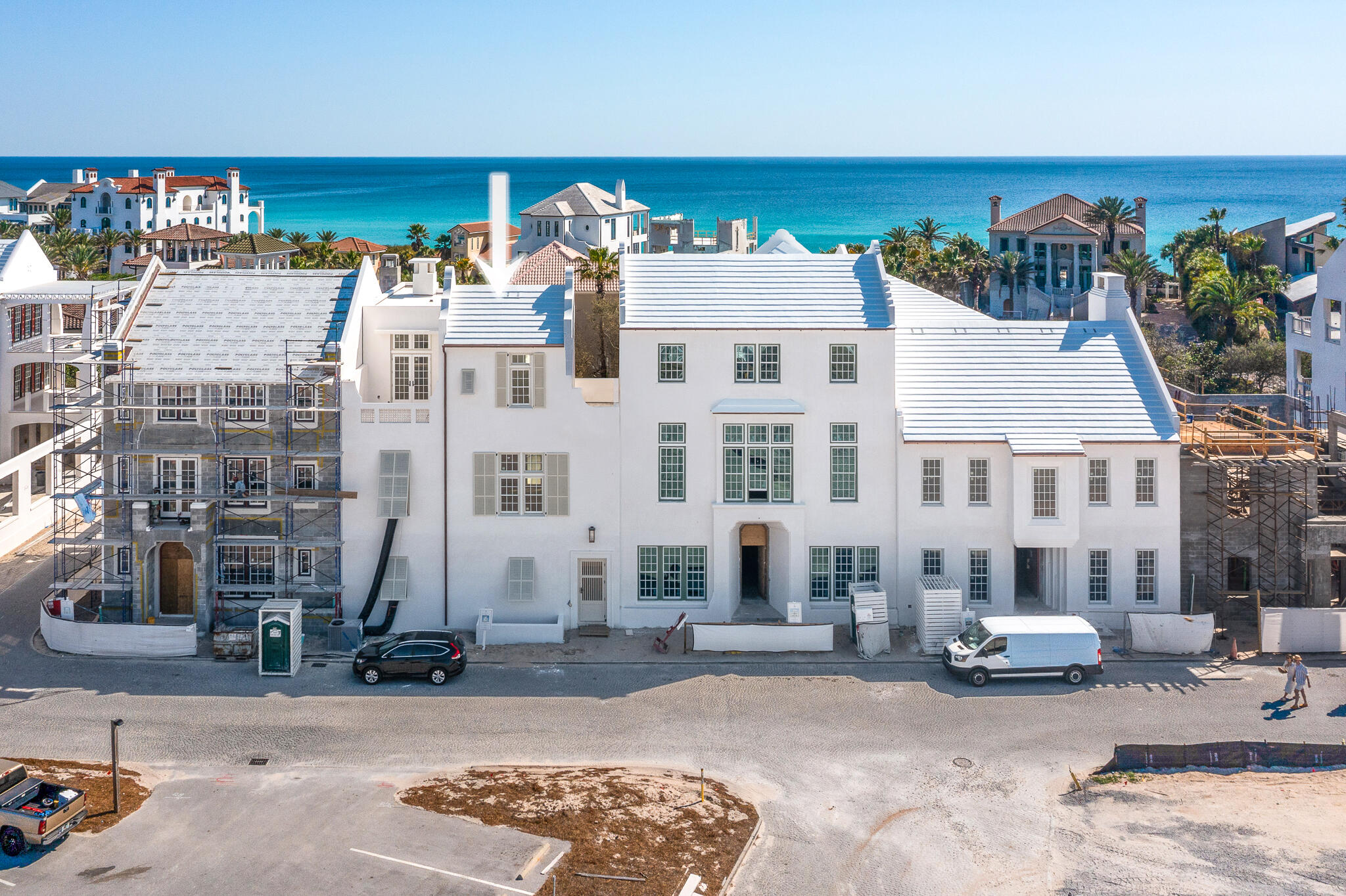 117 Elbow Beach Rd Inlet Beach Inlet Beach, FL 32461 - Photo 1 of 54 a view of a building with cars parked