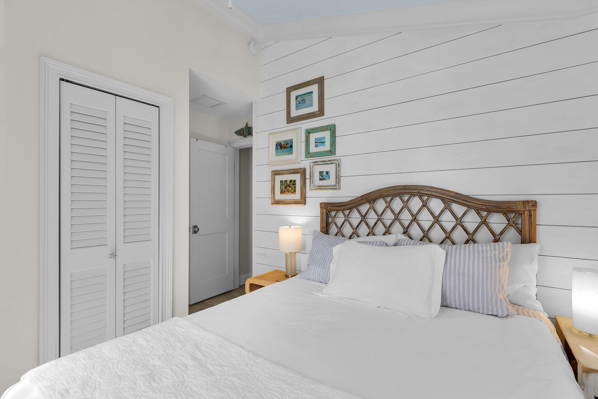 21 Whistling Duck Lane Key West, FL 33040 - Photo 36 of 45 a bedroom with a bed and painting on the wall