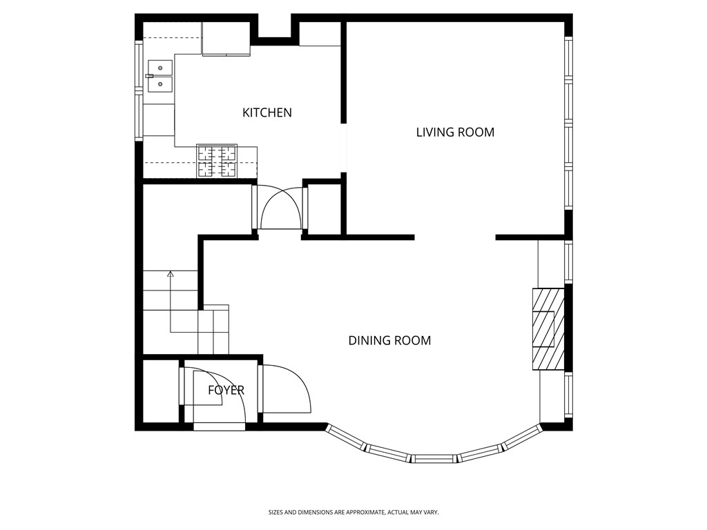 29 Harper Street Rochester, NY 14607 - Photo 43 of 46 Unit 29 Floor Plan - First Floor
