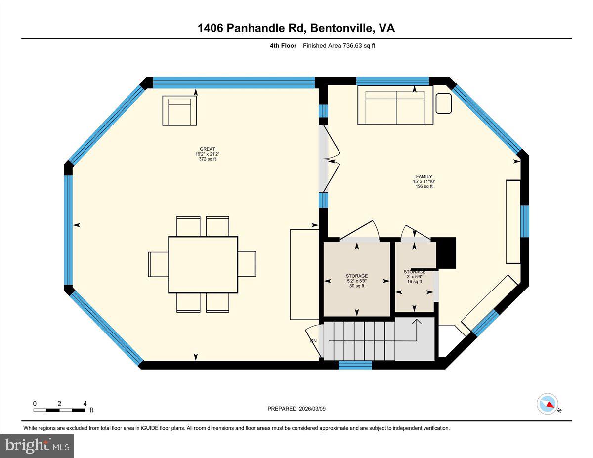 1406 Panhandle Road Bentonville, VA 22610 - Photo 115 of 118 Fourth Floorplan