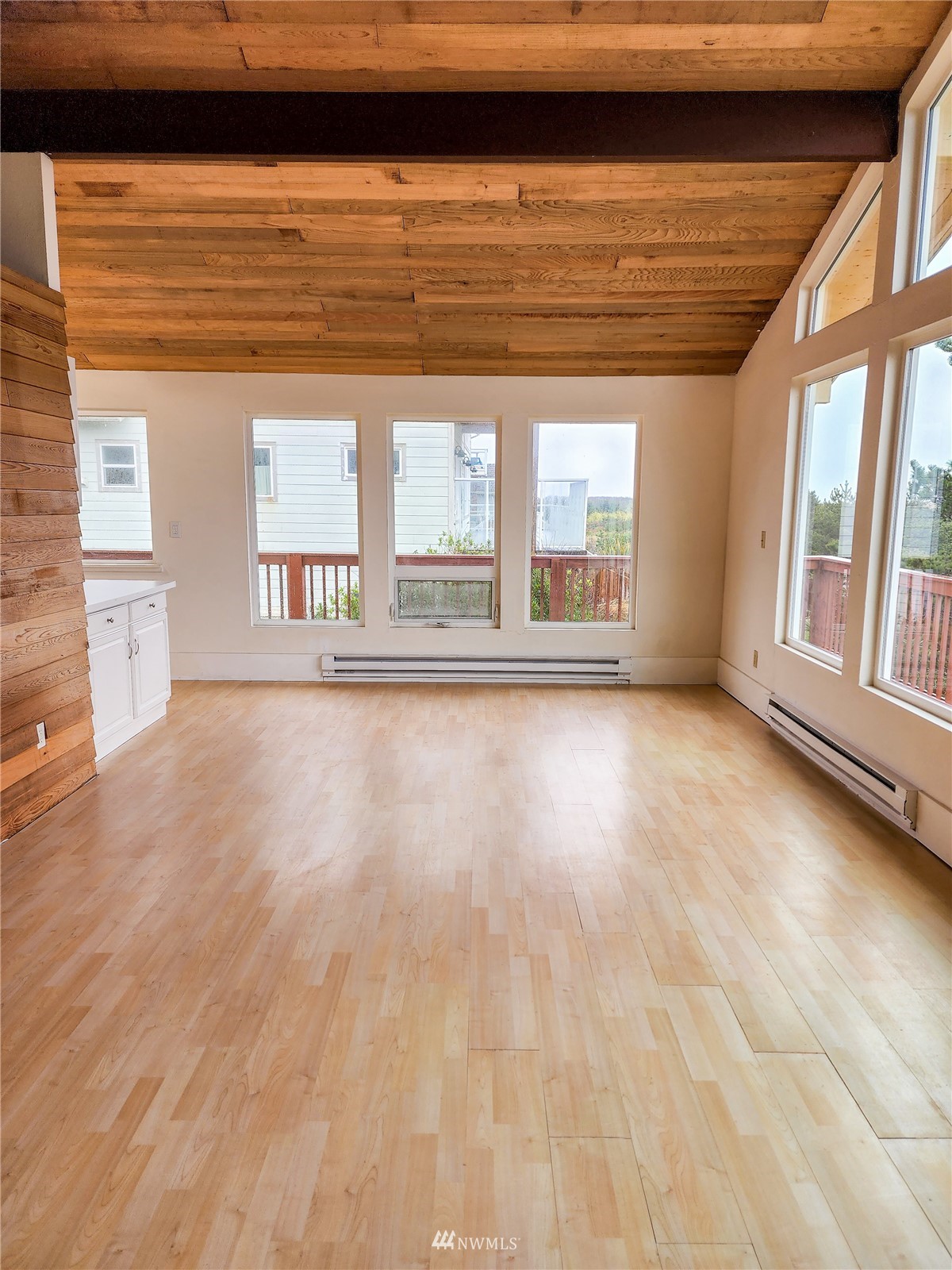 39 Ocean Lane Copalis Beach, WA 98535 - Photo 13 of 21 a view of an empty room with a window