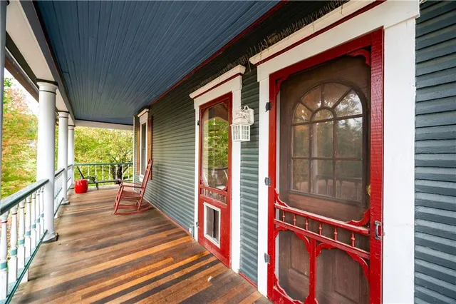 a view of an entryway