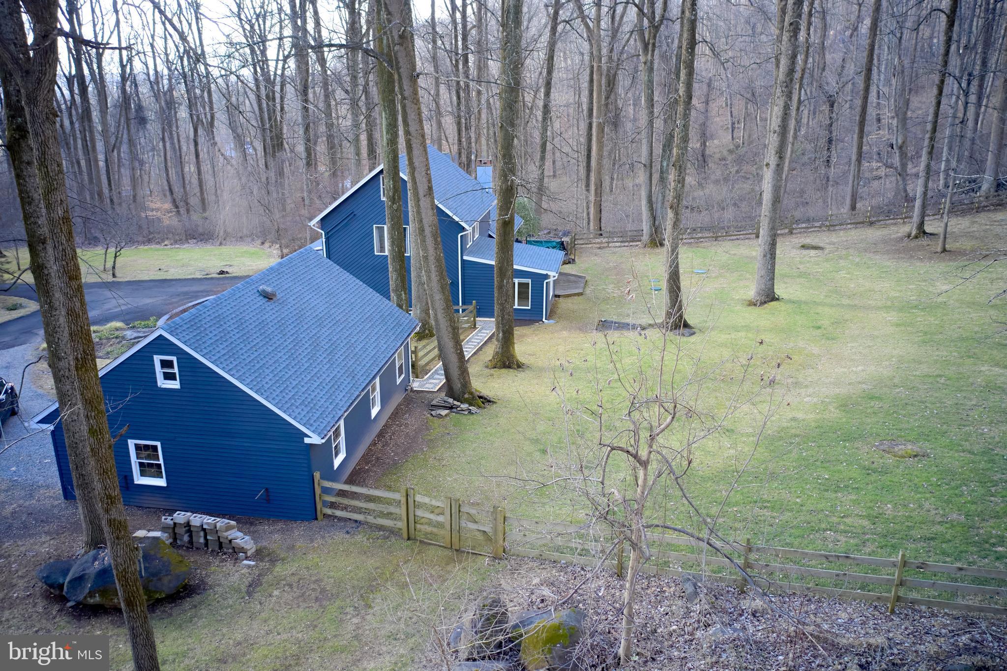 3445 Windy Bush Road New Hope, PA 18938 - Photo 29 of 47 Fenced Rear Yard