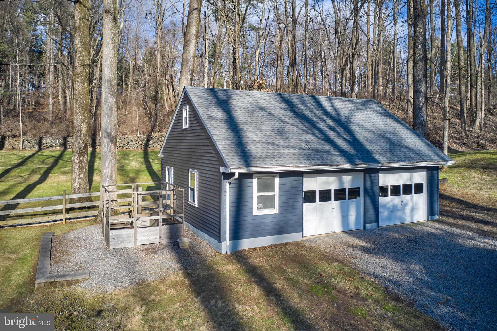 3445 Windy Bush Road New Hope, PA 18938 - Photo 4 of 47 Two Car Garage w/ Addt'l Space