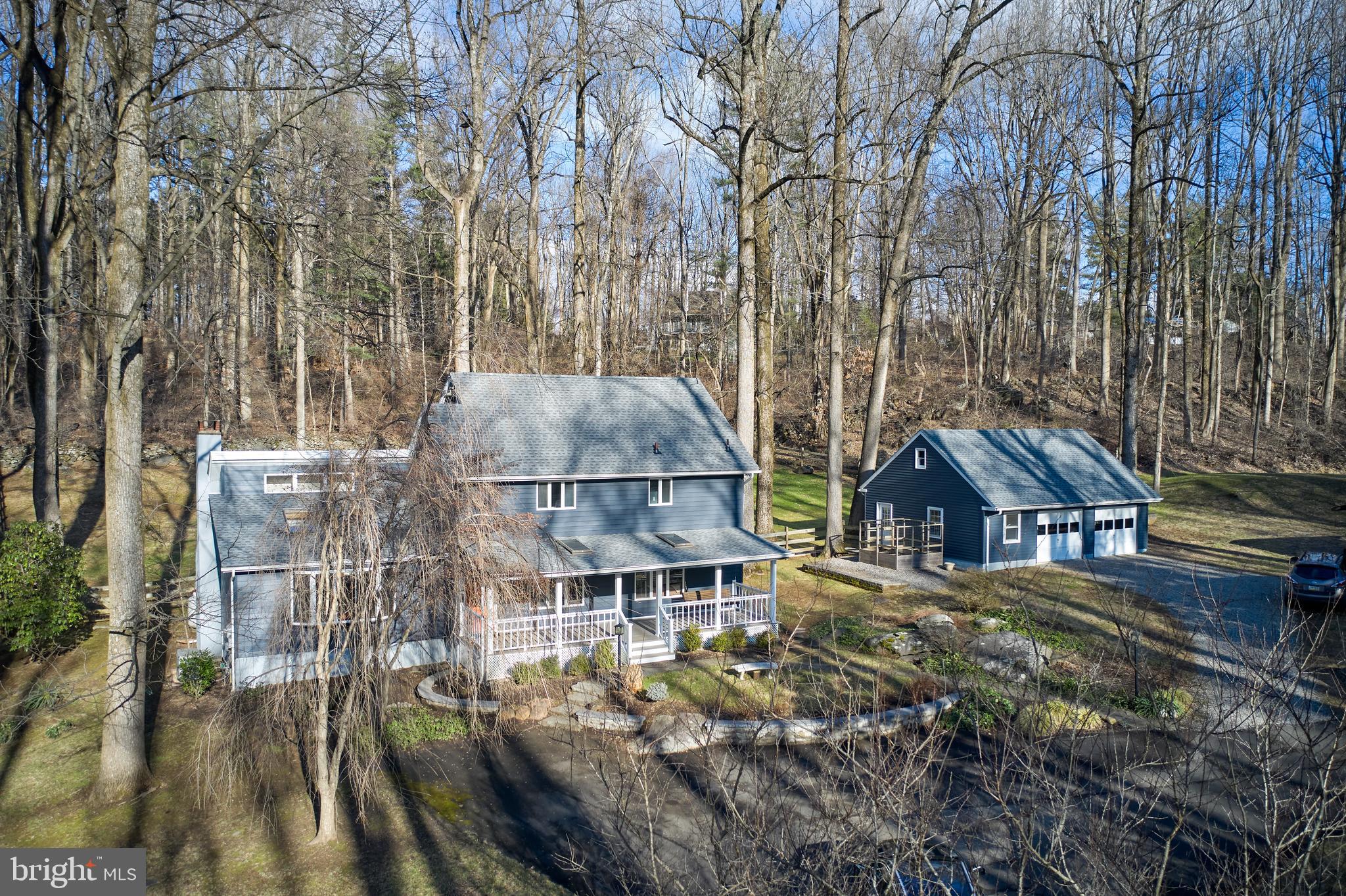 3445 Windy Bush Road New Hope, PA 18938 - Photo 33 of 47 Cricular Driveway and Plenty of Parking