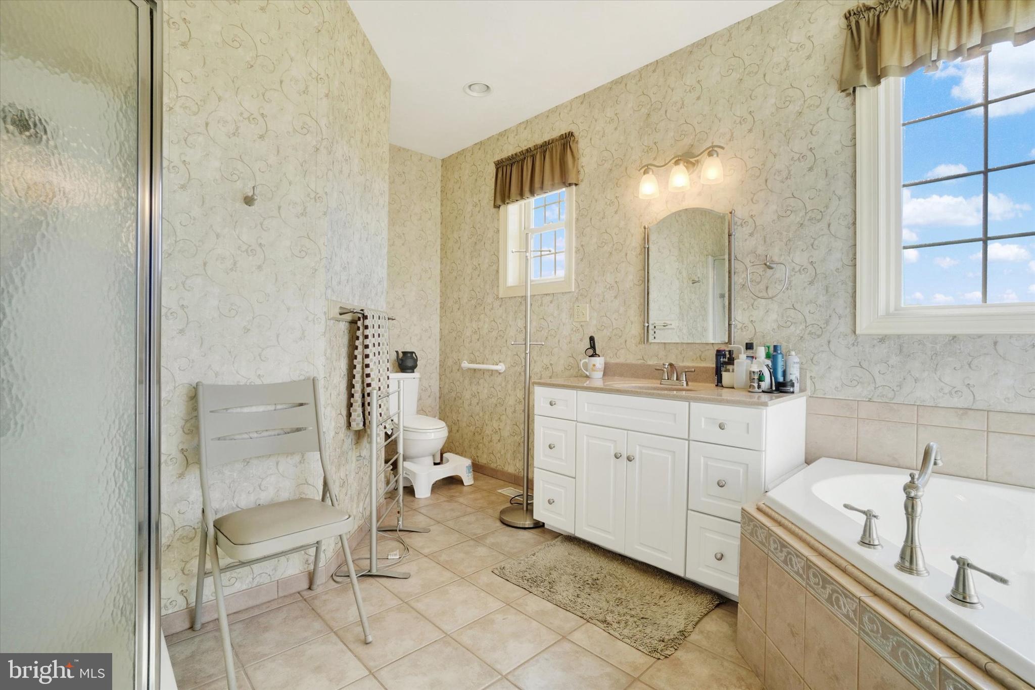 639 Chestnut Hill Road York, PA 17402 - Photo 22 of 56 Primary Bath has Double Vanities & Separate Shower