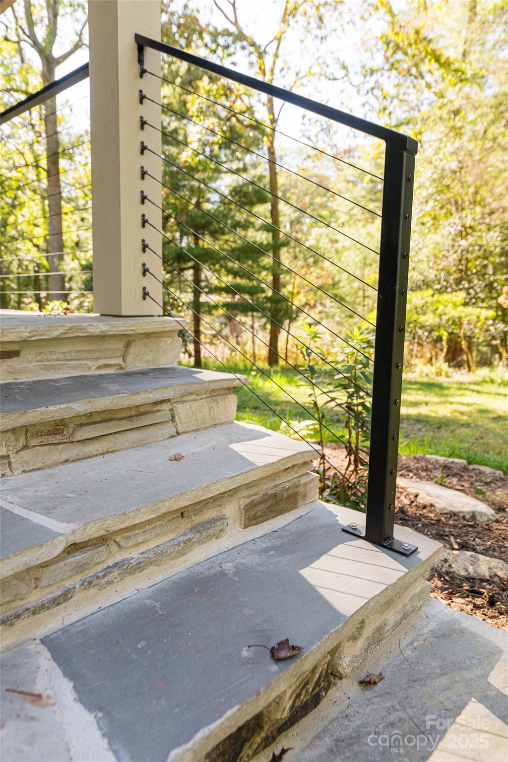 5 Holly Hill Road Asheville, NC 28803 - Photo 29 of 33 a view of a room and floor to ceiling window