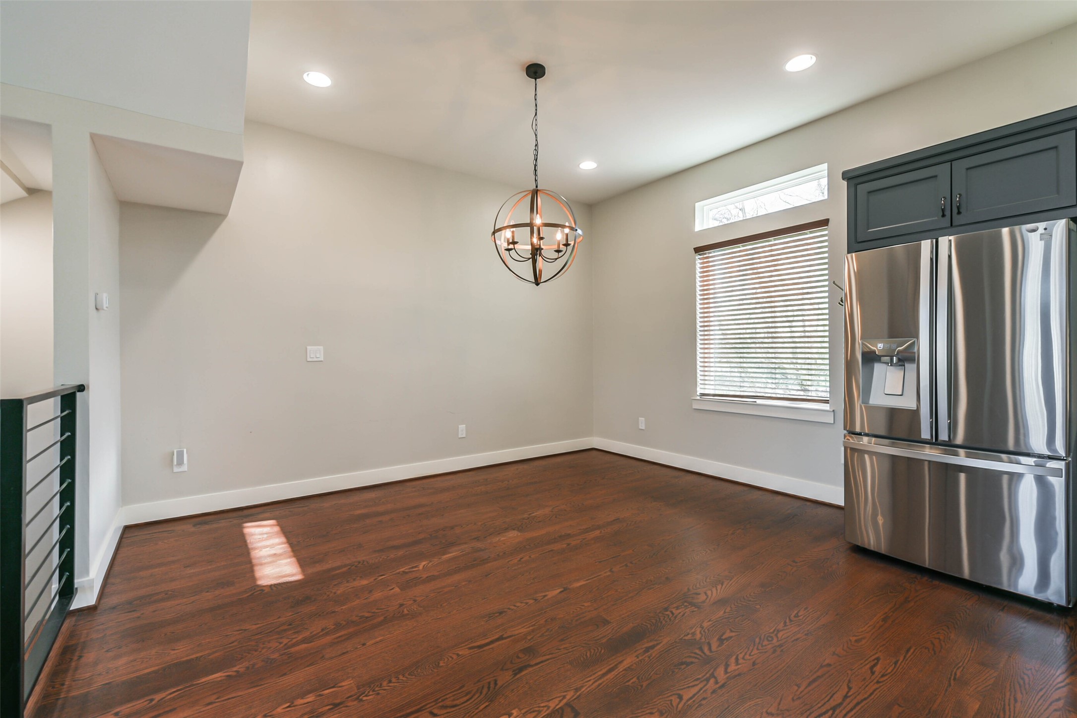 2422 Hadley Street Houston, TX 77004 - Photo 21 of 50 a view of empty room with wooden floor and window