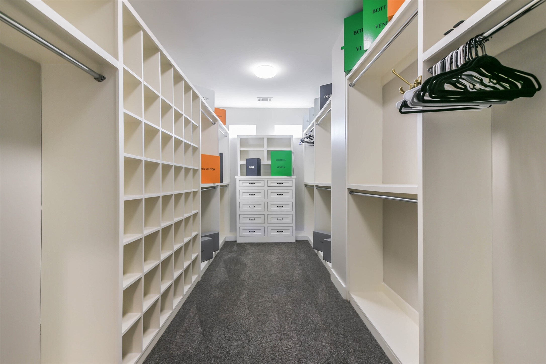 2422 Hadley Street Houston, TX 77004 - Photo 33 of 50 a view of walk in closet with empty racks