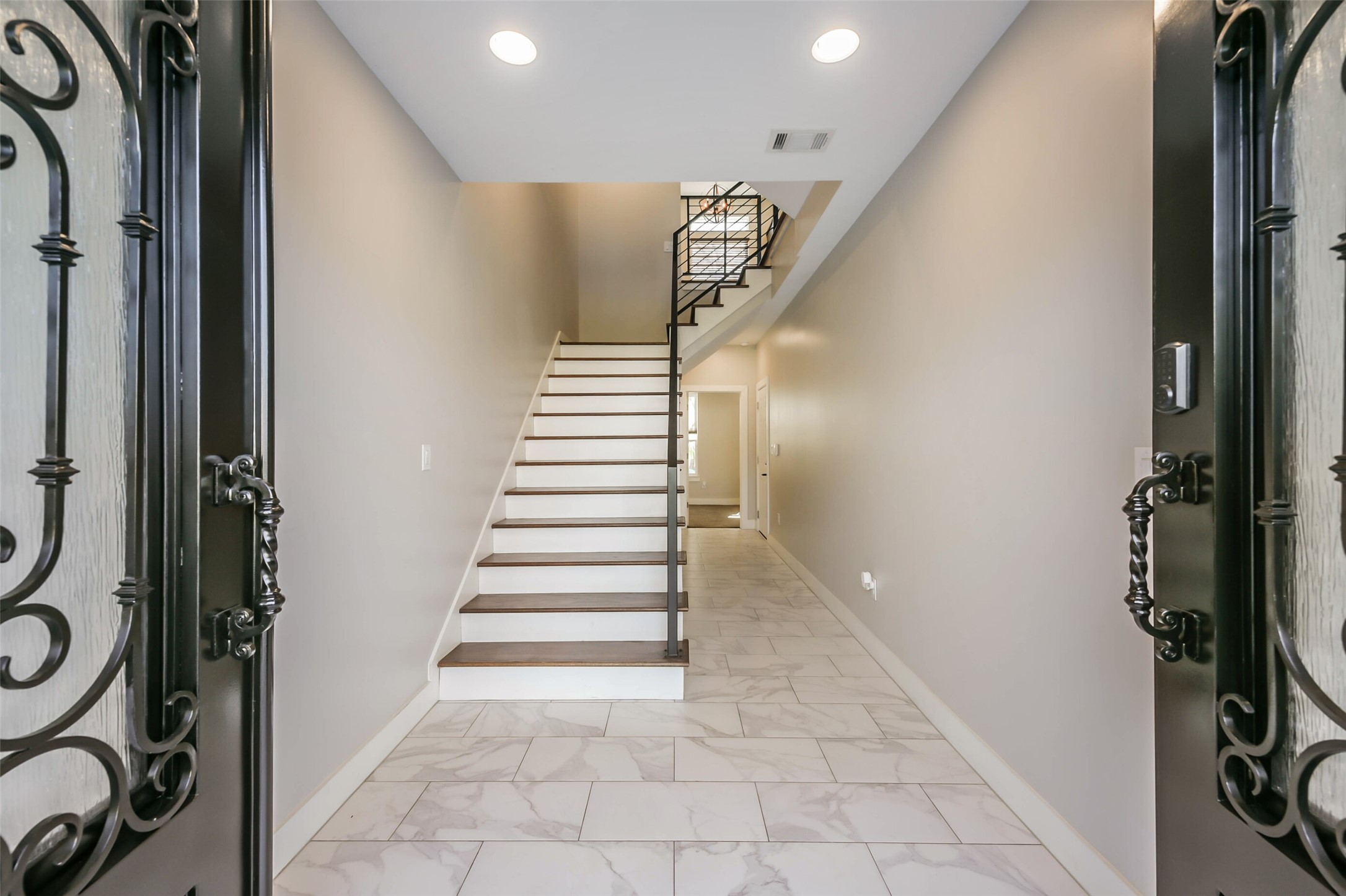 2422 Hadley Street Houston, TX 77004 - Photo 5 of 50 a view of entryway with stairs and furniture