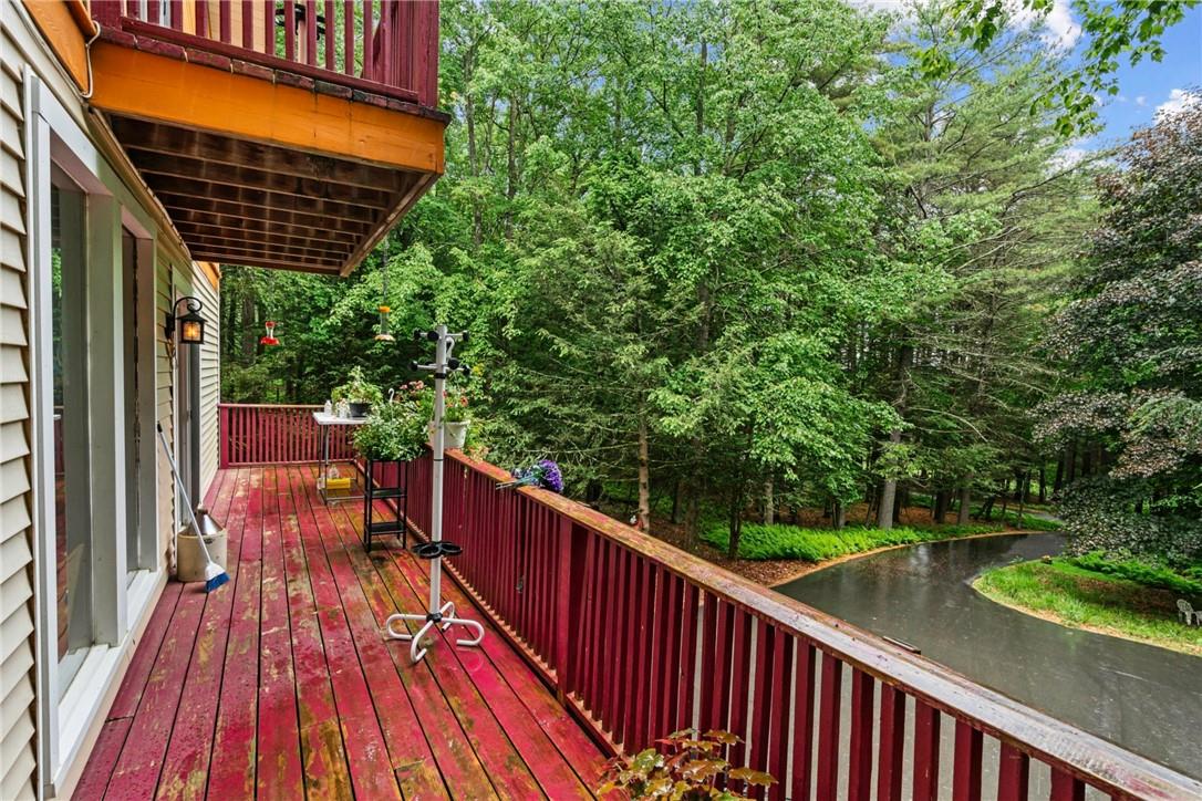 47 Johns Road Cochecton, NY 12726 - Photo 4 of 28 View of wooden deck
