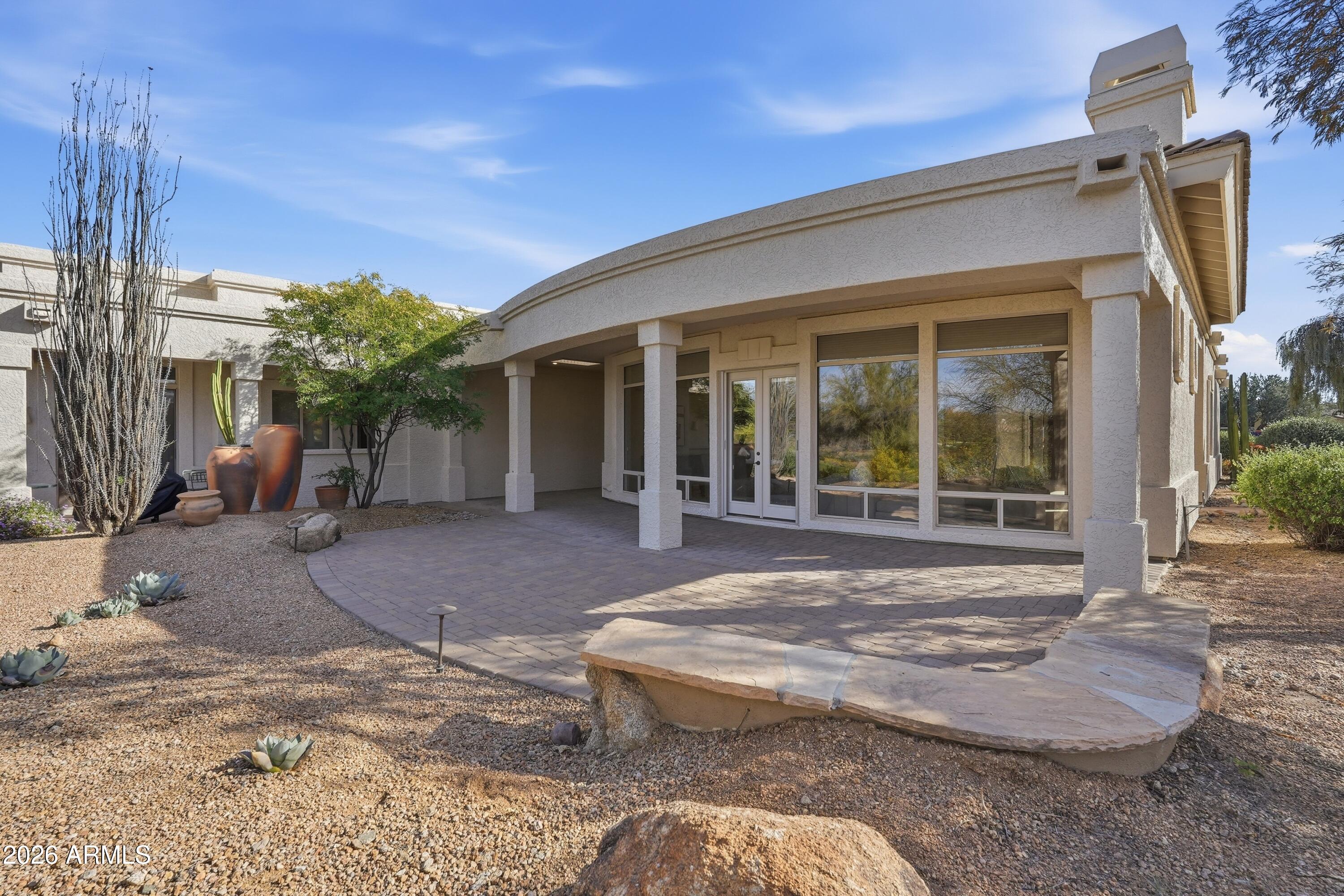 18602 Amarado Circle Rio Verde, AZ 85263 - Photo 26 of 58 a view of a house with backyard and sitting area