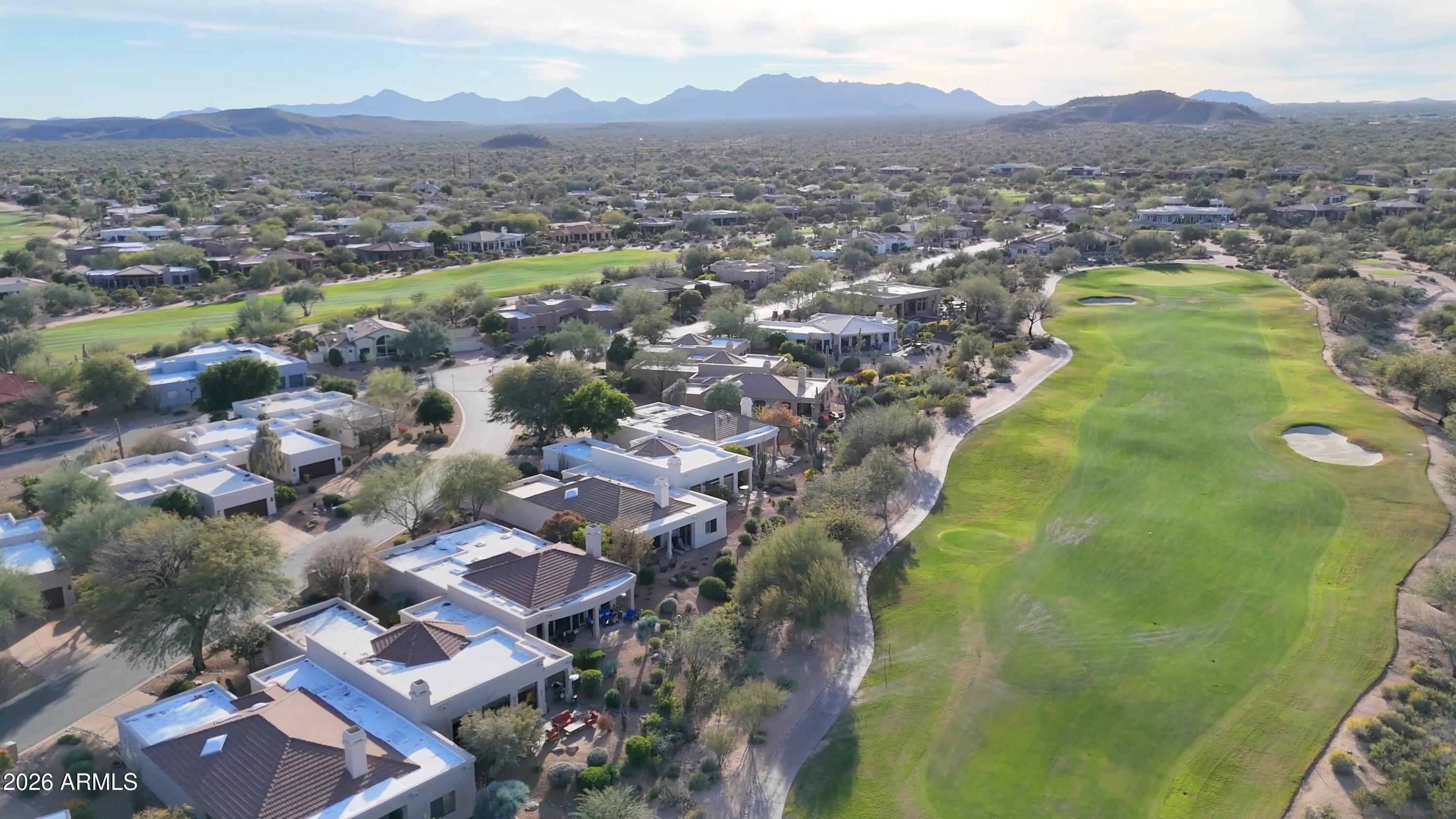 18602 Amarado Circle Rio Verde, AZ 85263 - Photo 46 of 58 a view of a city with mountains in the background