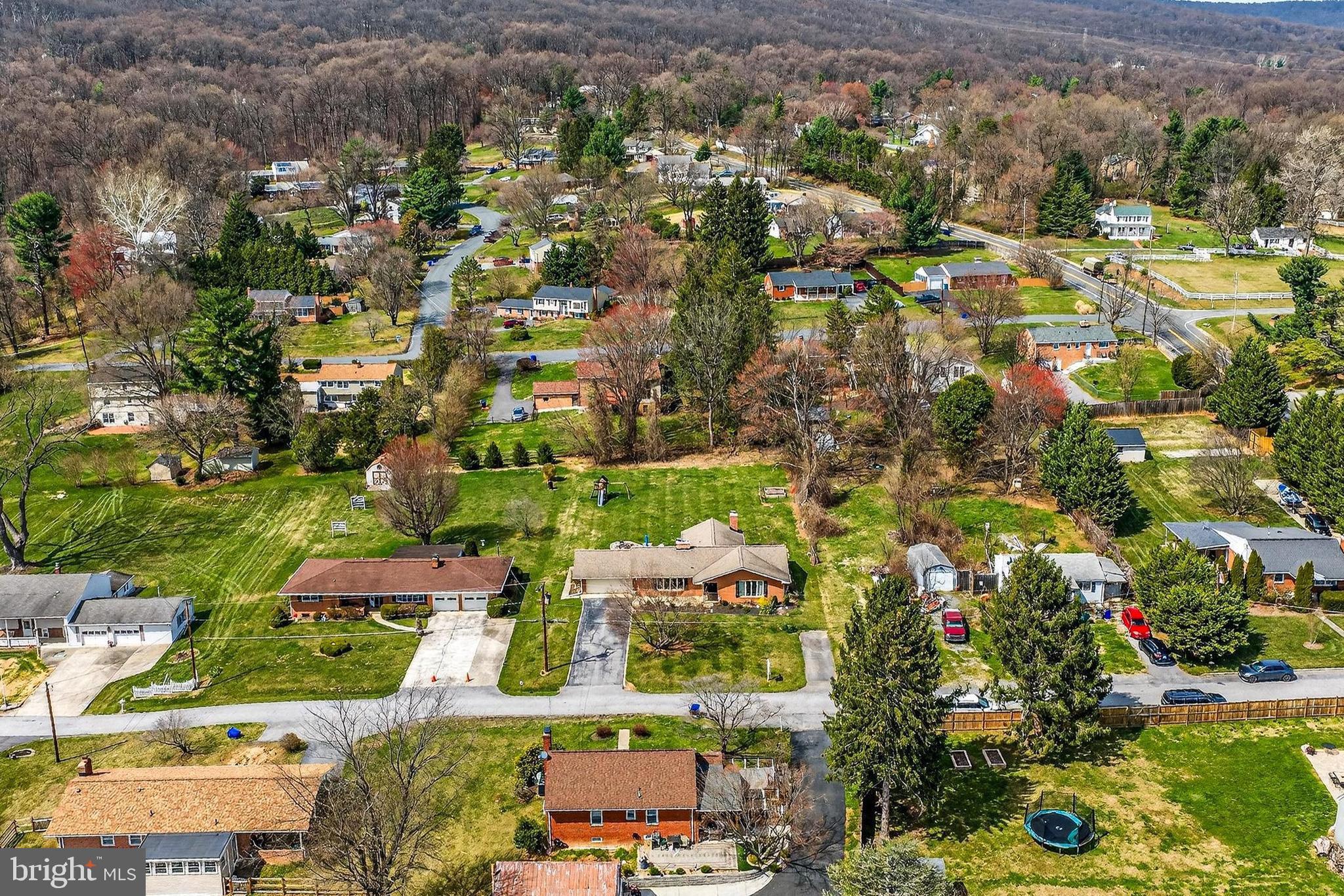 7416 Downhill Run Frederick, MD 21702 - Photo 3 of 74 an aerial view of residential houses with outdoor space