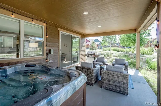 a view of parking garage