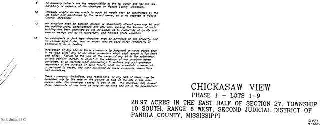 $29,900 | 8337 Pope Water Valley Road, Pope, MS 38658