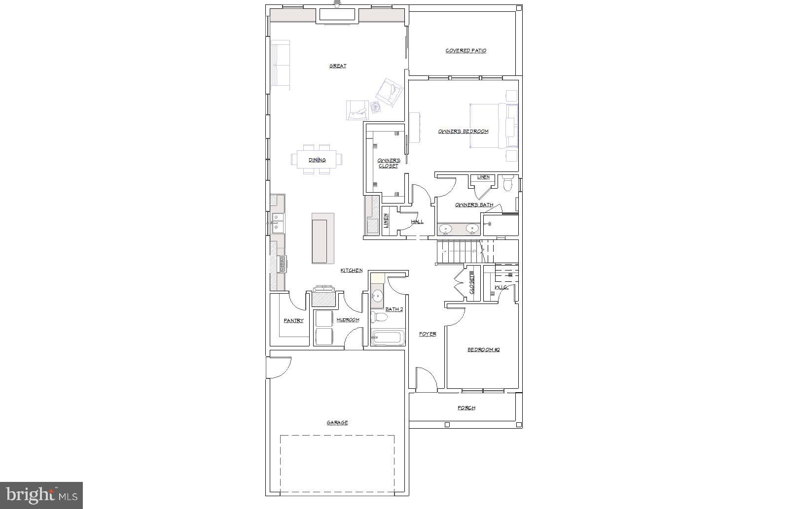 4118 Locust Road Camp Hill, PA 17011 - Photo 42 of 43 1st Floor Plan