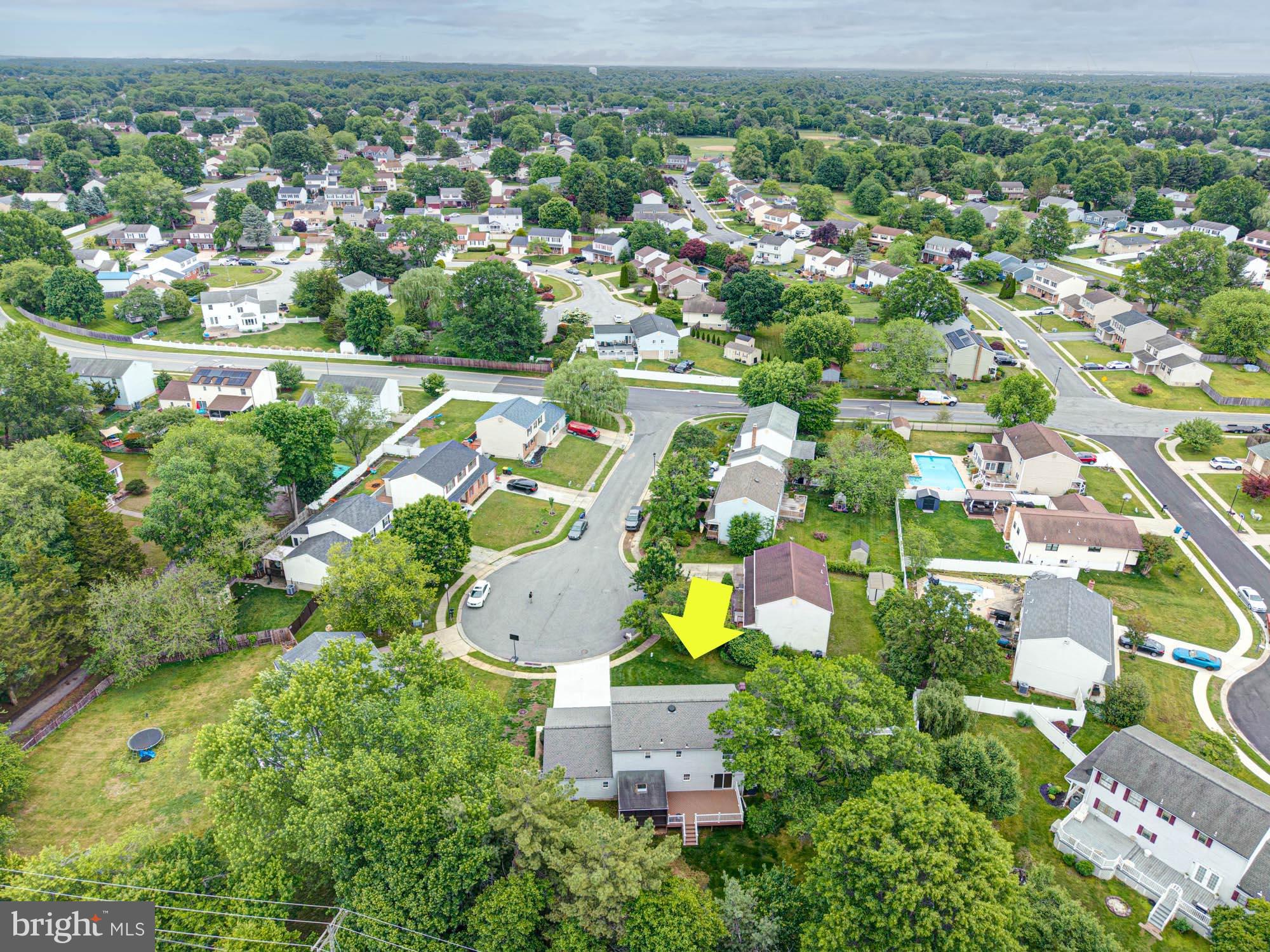 8 Risa Court Newark, DE 19702 - Photo 13 of 58 an aerial view of residential houses with outdoor space and parking