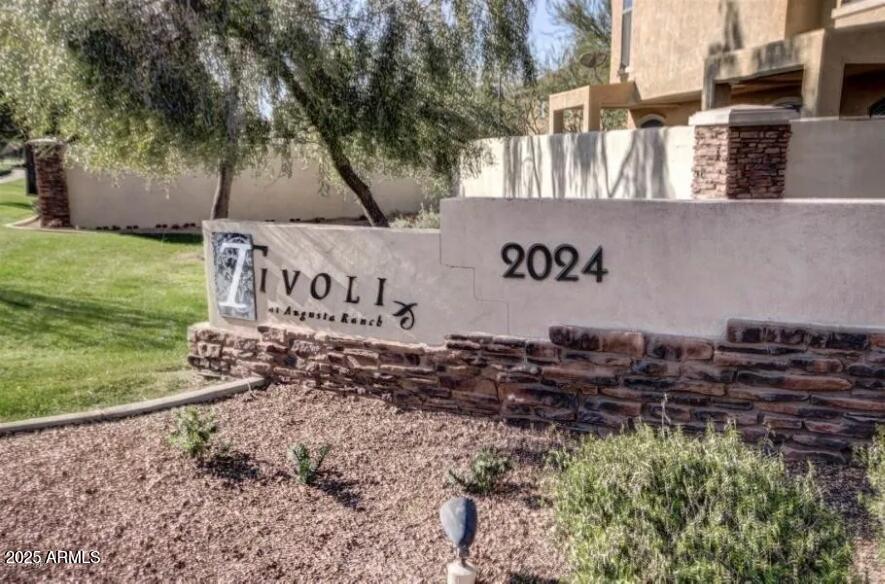 2024 South Baldwin, Unit 52 Mesa, AZ 85209 - Photo 2 of 8 a view of a sign board