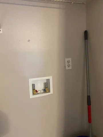 a view of a small space