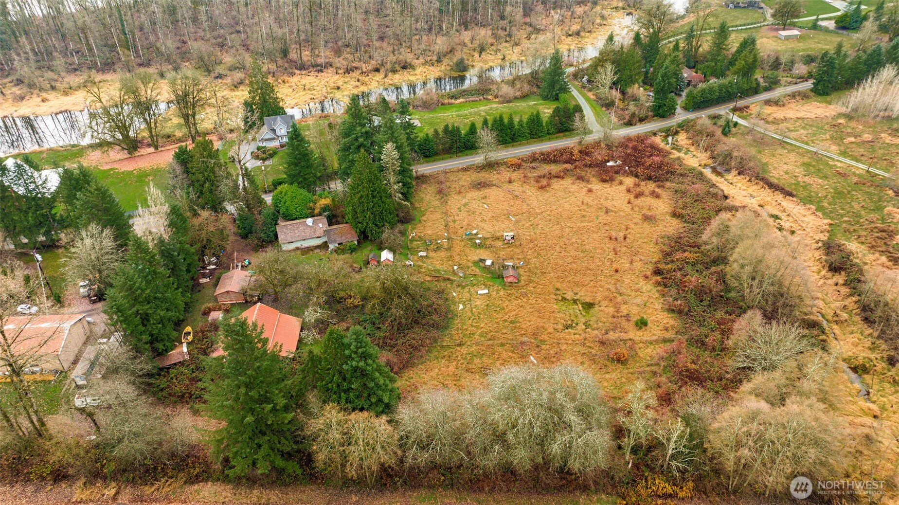 23827 Sofie Road Monroe, WA 98272 - Photo 34 of 35 a view of a yard with plants and large trees