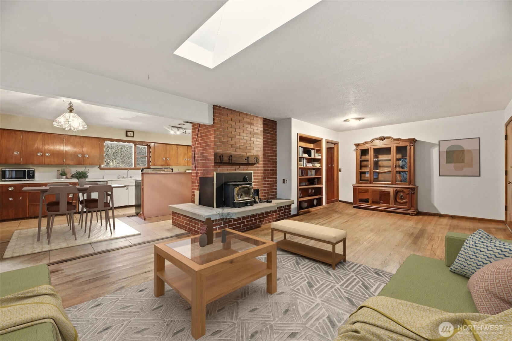 23827 Sofie Road Monroe, WA 98272 - Photo 6 of 35 a living room with furniture and a fireplace