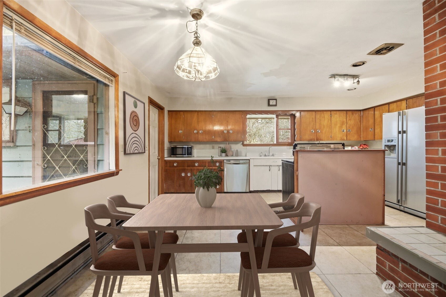23827 Sofie Road Monroe, WA 98272 - Photo 7 of 35 a view of a dining room with furniture window and wooden floor