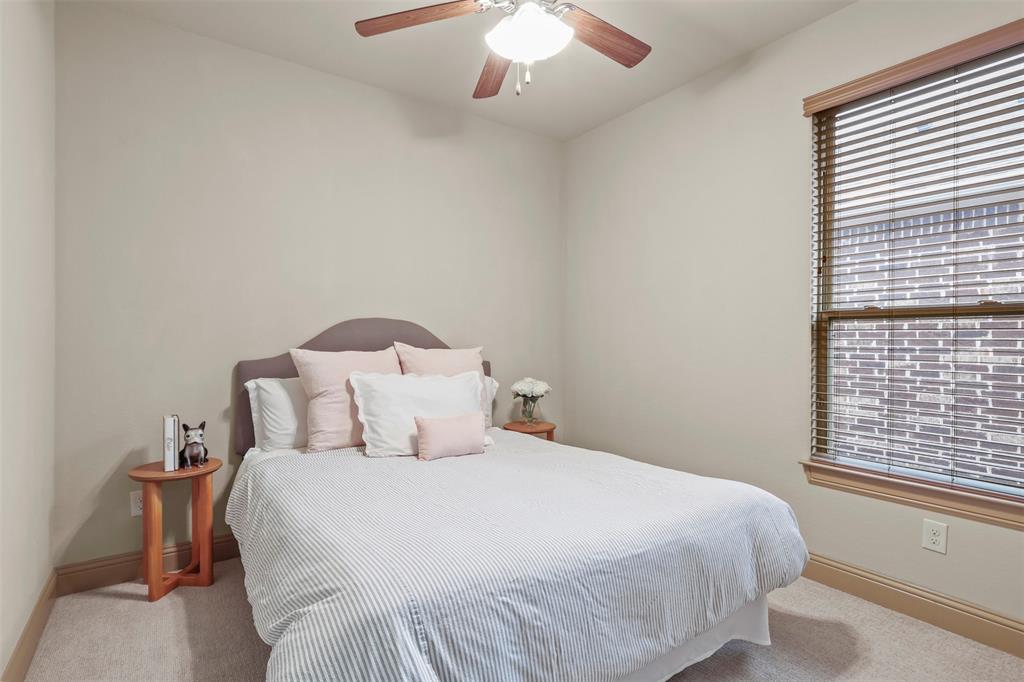 437 Middleton Drive Roanoke, TX 76262 - Photo 25 of 40 First- level bedroom with walk-in closet