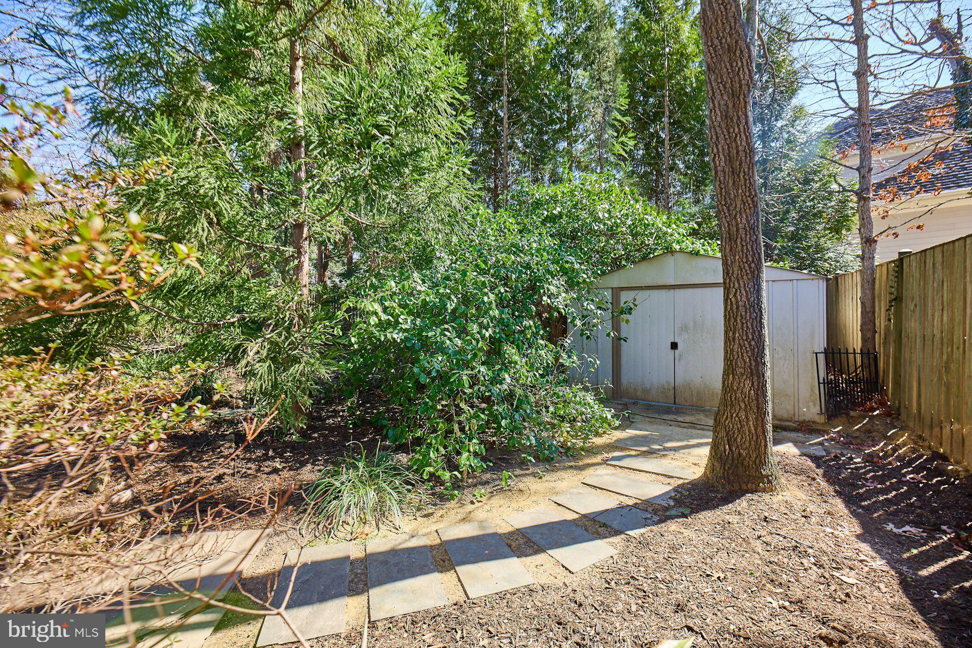 425 Blair Road Northwest Vienna, VA 22180 - Photo 46 of 68 Convenient storage shed in backyard