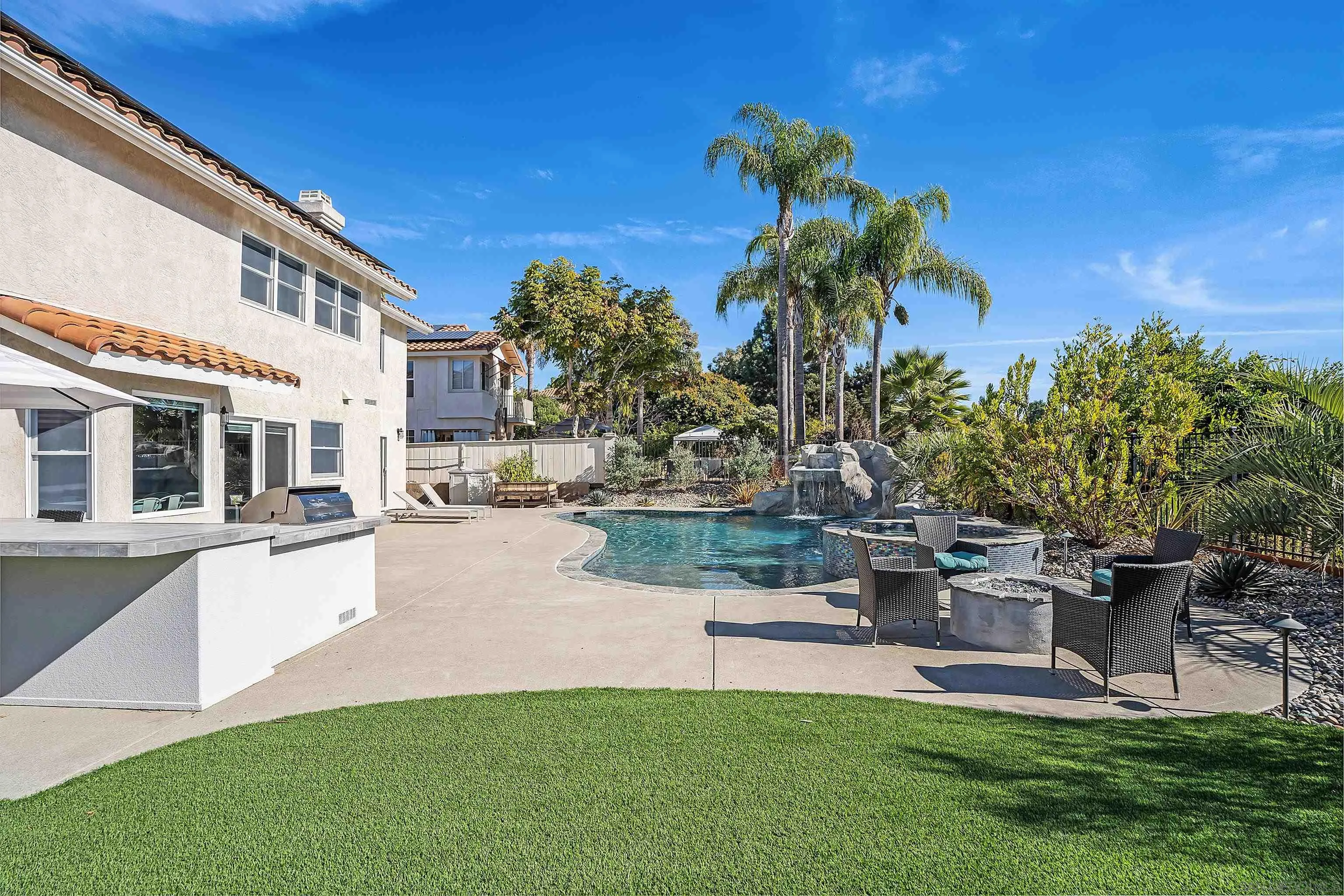 2653 Sausalito Avenue Carlsbad, CA 92010 - Photo 27 of 30 a swimming pool with outdoor seating and yard