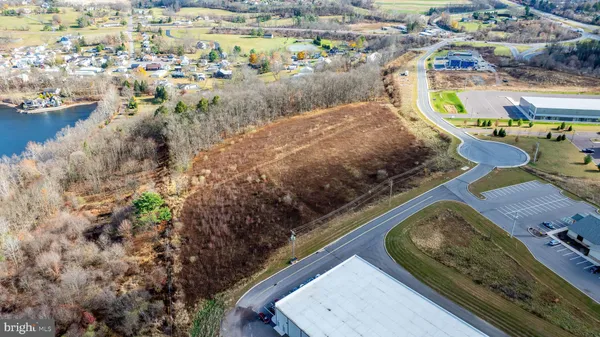 a view of a lake with a house