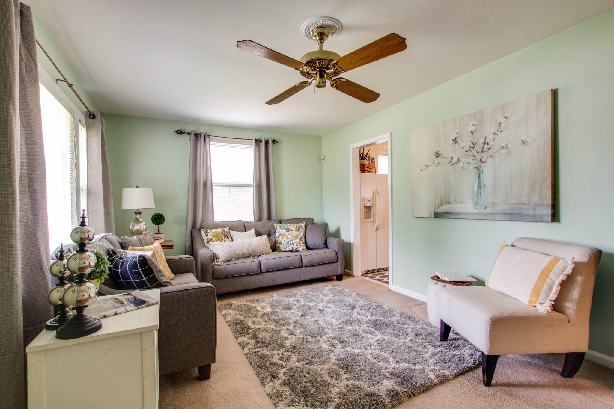 5002 Yorktown Road Nashville, TN 37211 - Photo 1 of 24 a living room with furniture and a large window