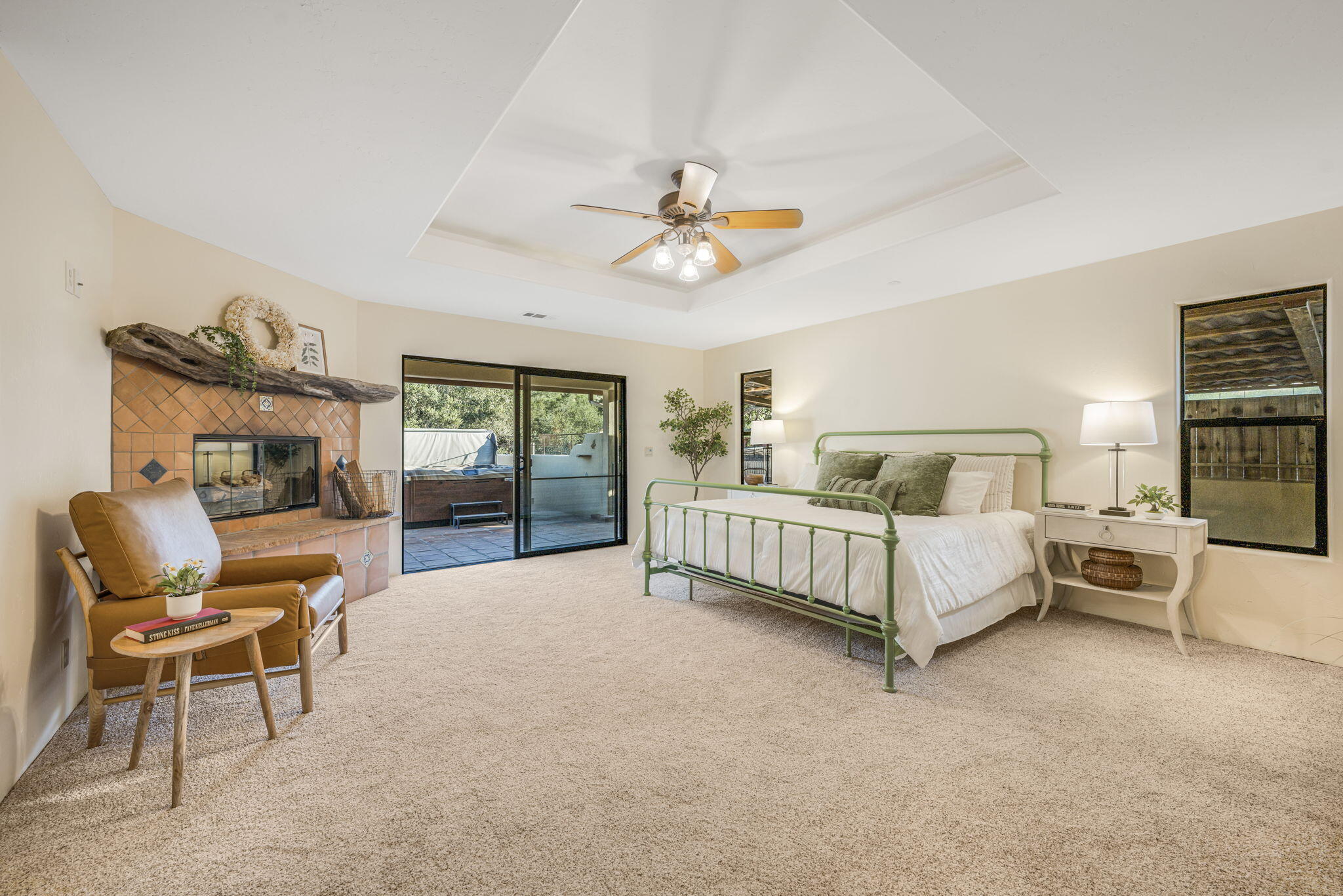 80 Bobcat Springs Road Buellton, CA 93427 - Photo 30 of 72 a bed room with furniture and a chair