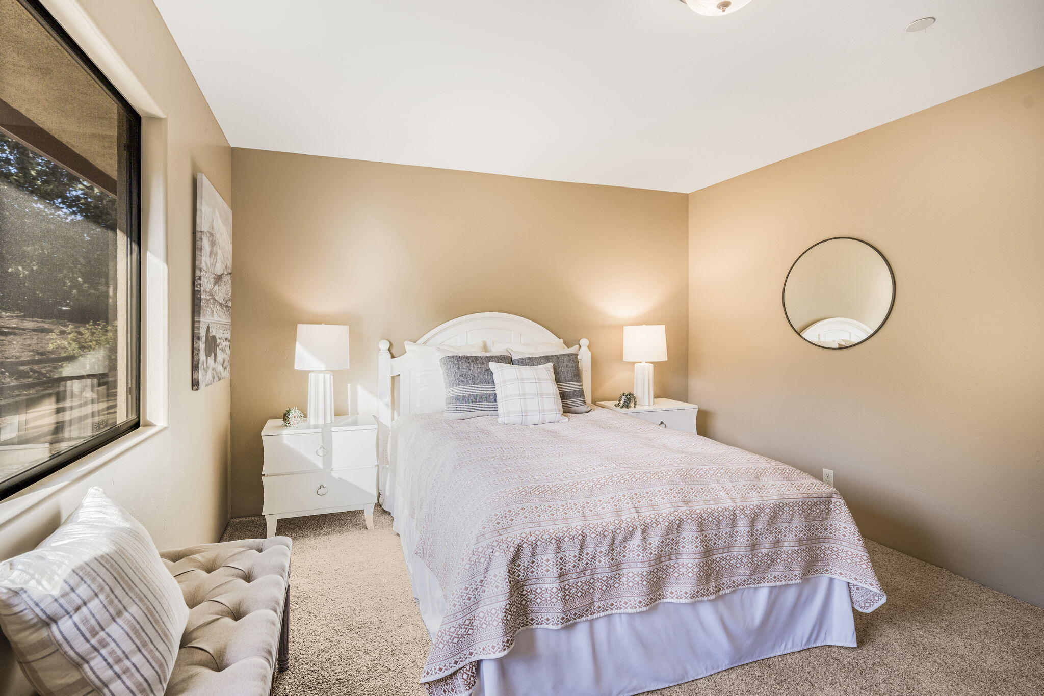 80 Bobcat Springs Road Buellton, CA 93427 - Photo 37 of 72 a bedroom with a bed lamps and window