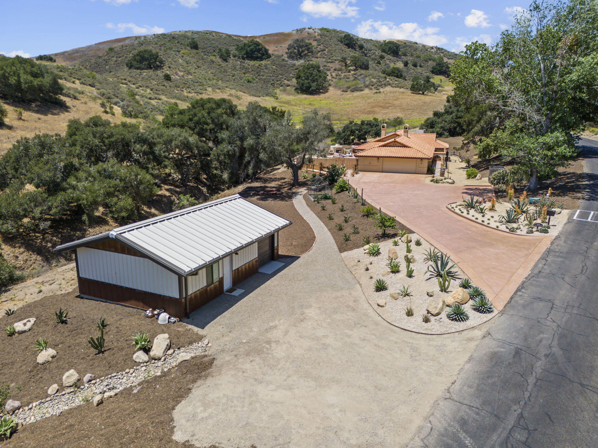 80 Bobcat Springs Road Buellton, CA 93427 - Photo 4 of 72 an aerial view of a house with a mountain