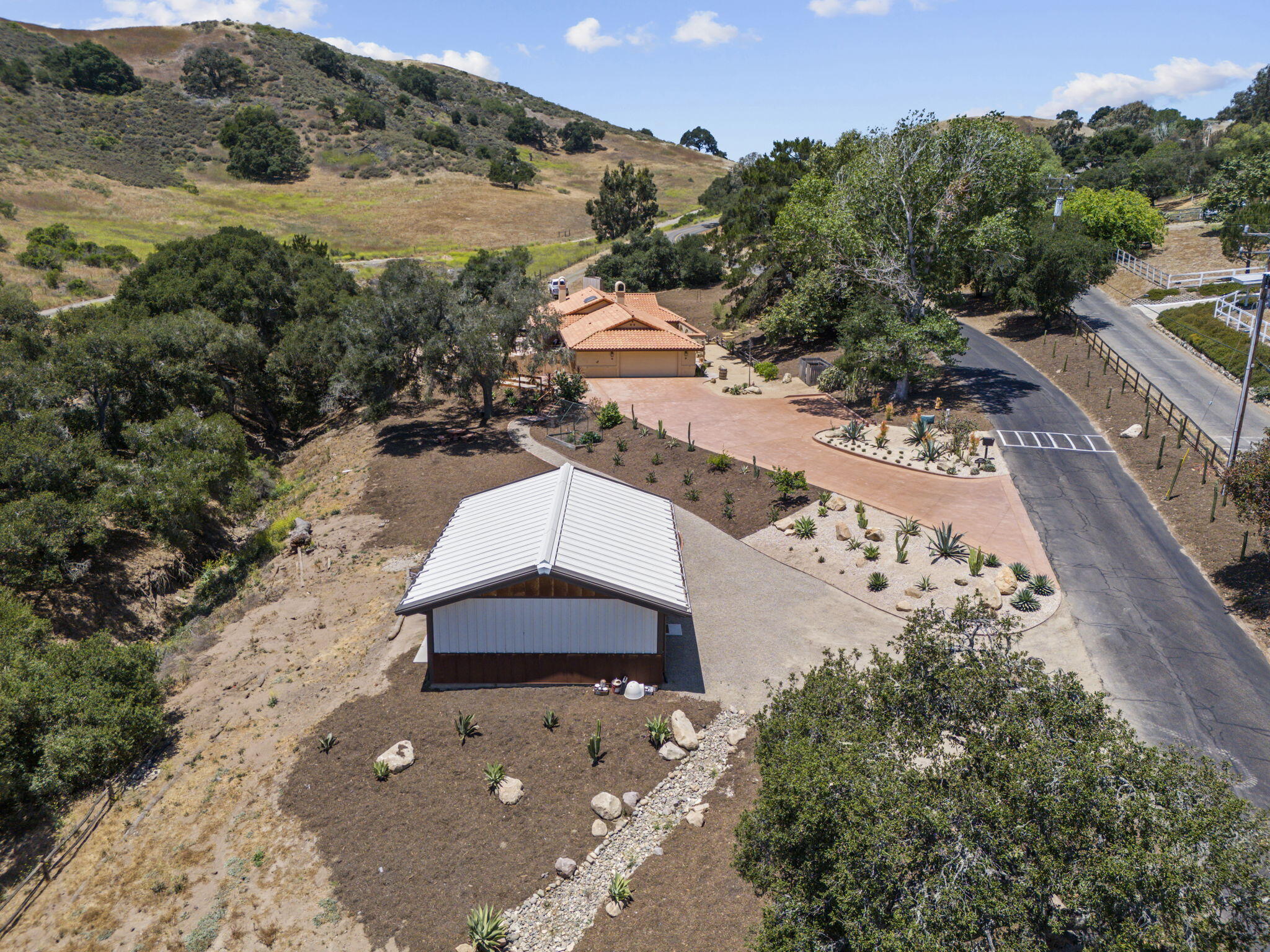 80 Bobcat Springs Road Buellton, CA 93427 - Photo 50 of 72 a view of a backyard of a house