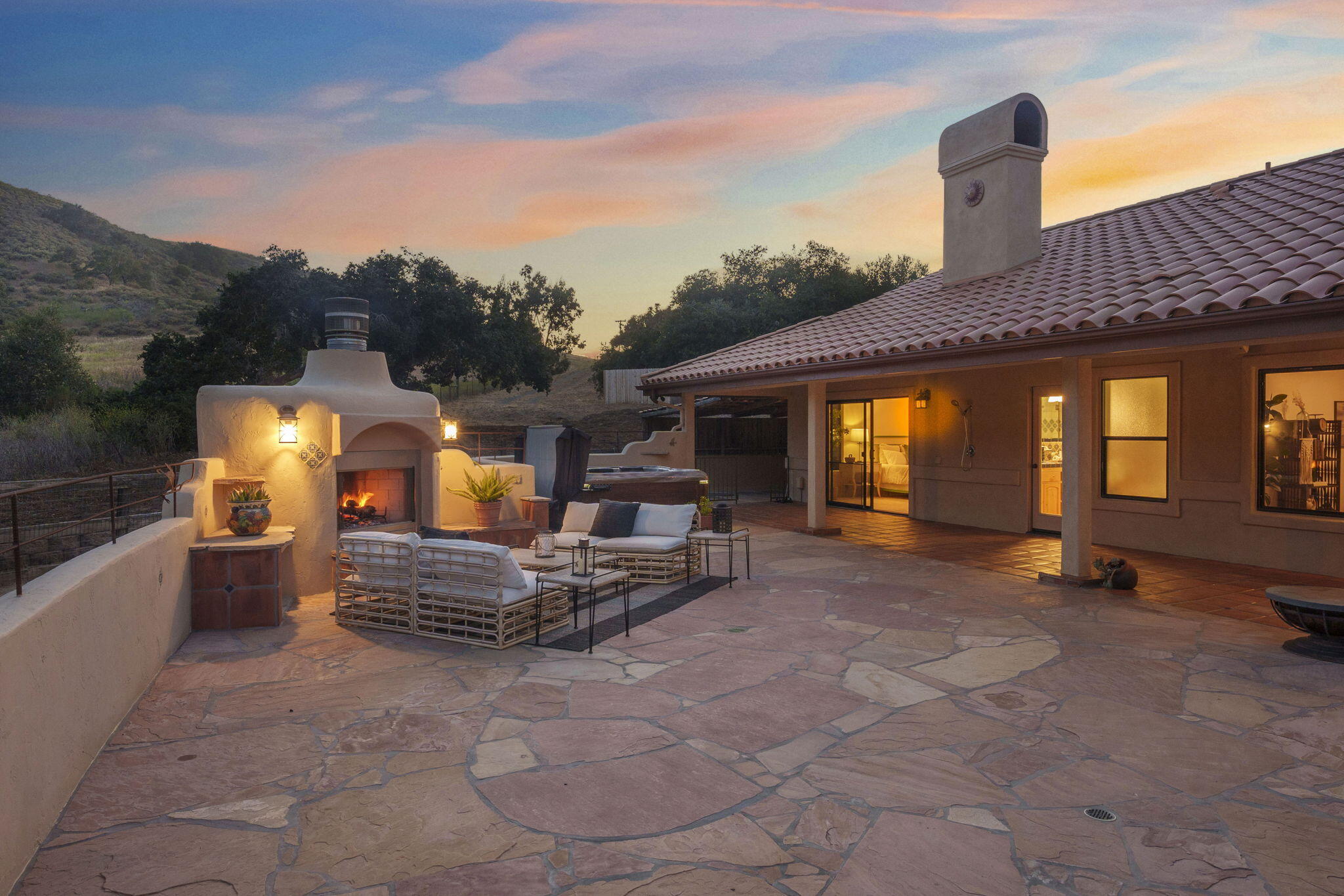 80 Bobcat Springs Road Buellton, CA 93427 - Photo 58 of 72 a view of a house with sitting area and furniture