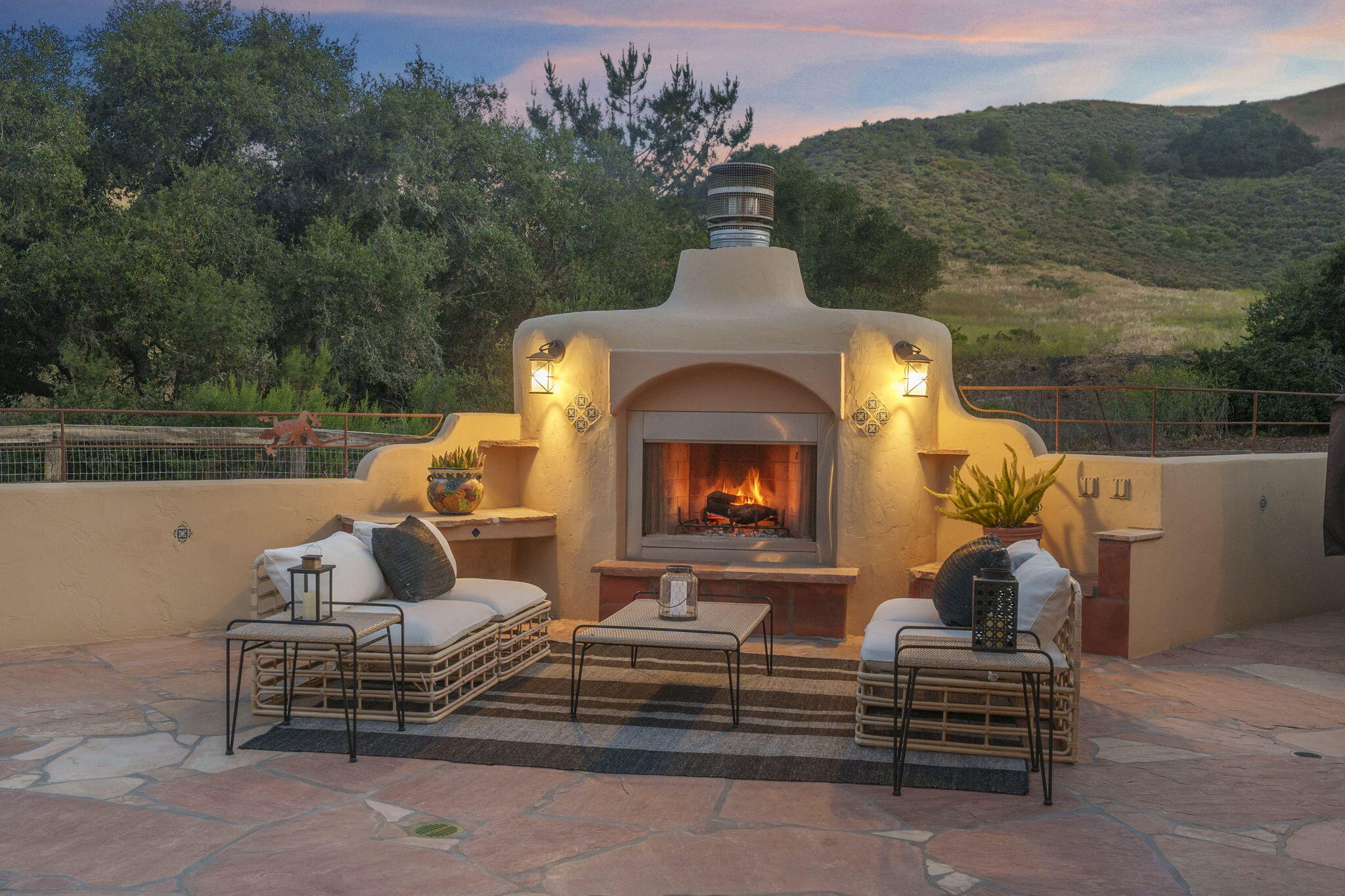 80 Bobcat Springs Road Buellton, CA 93427 - Photo 59 of 72 a outdoor living space with furniture and garden view