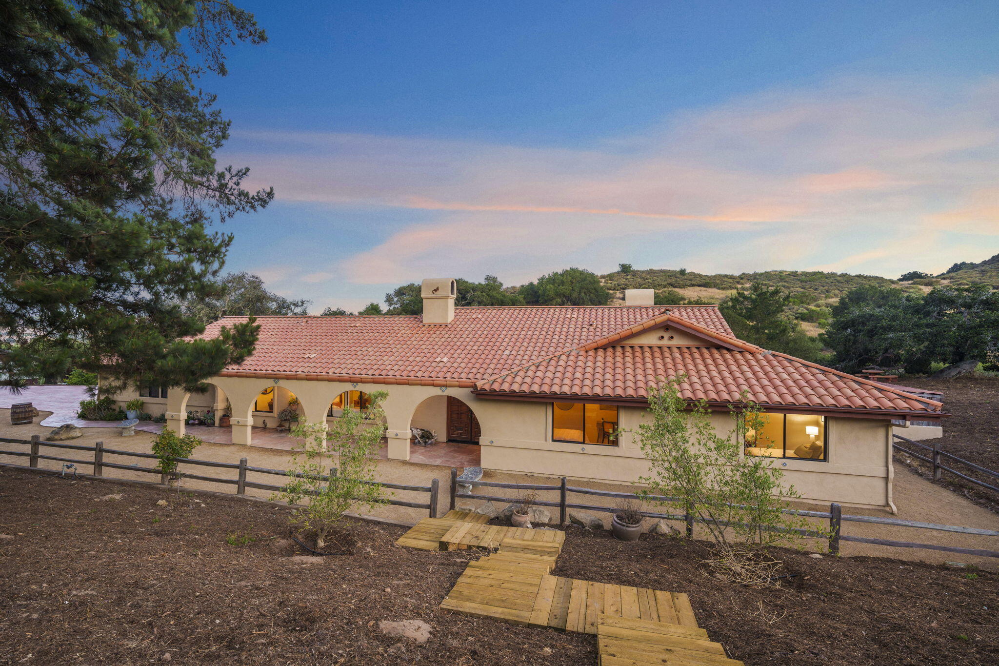 80 Bobcat Springs Road Buellton, CA 93427 - Photo 6 of 72 a front view of a house with a yard