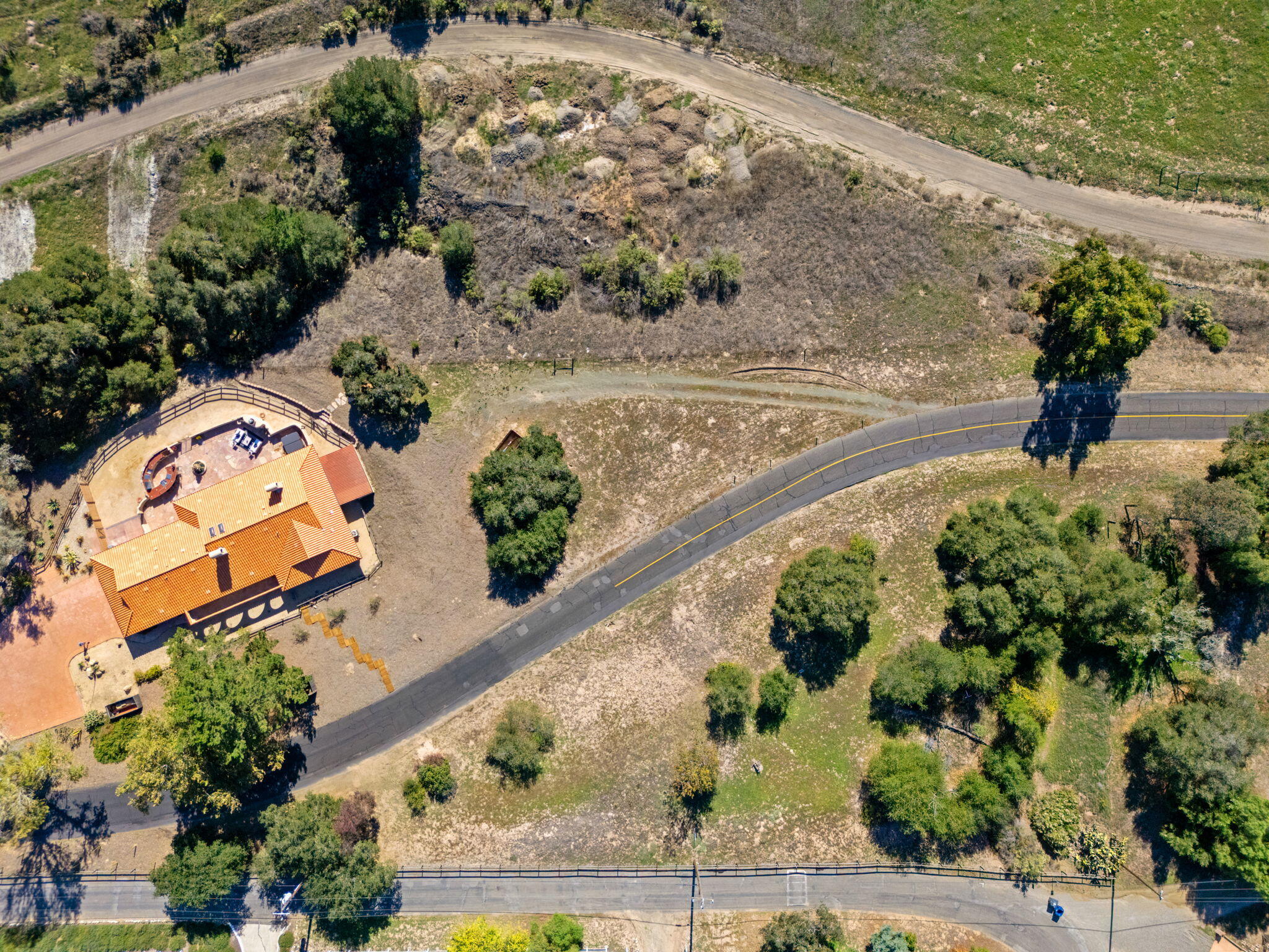 80 Bobcat Springs Road Buellton, CA 93427 - Photo 67 of 72 an aerial view of a house a yard and plants