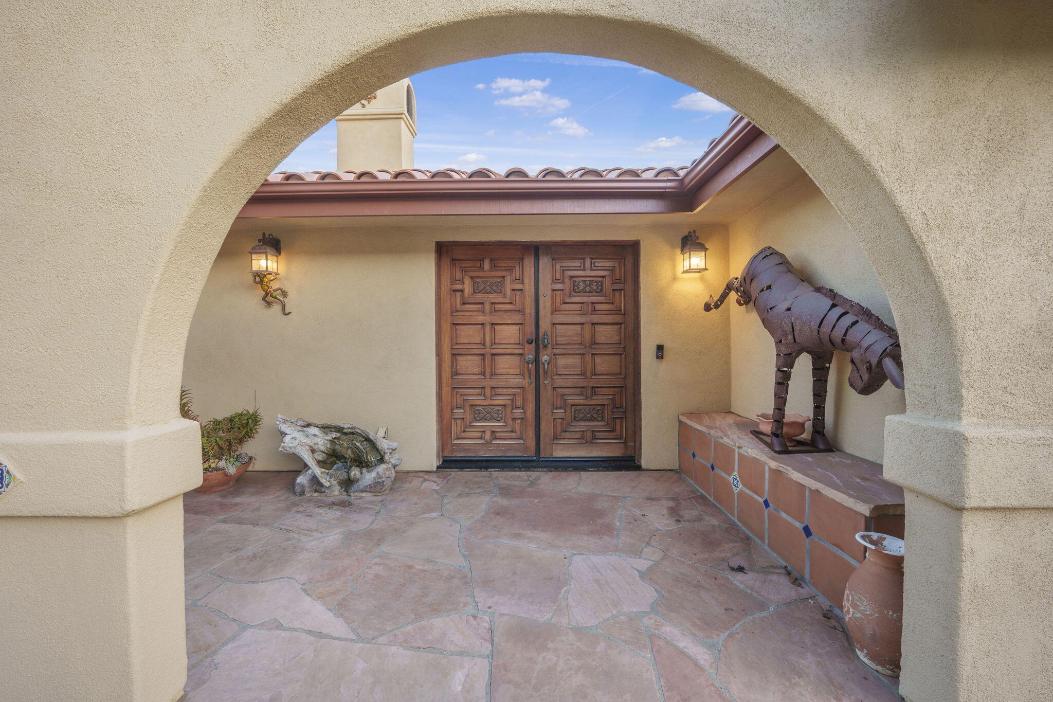 80 Bobcat Springs Road Buellton, CA 93427 - Photo 8 of 72 a view of a livingroom with wooden floor and a ceiling fan