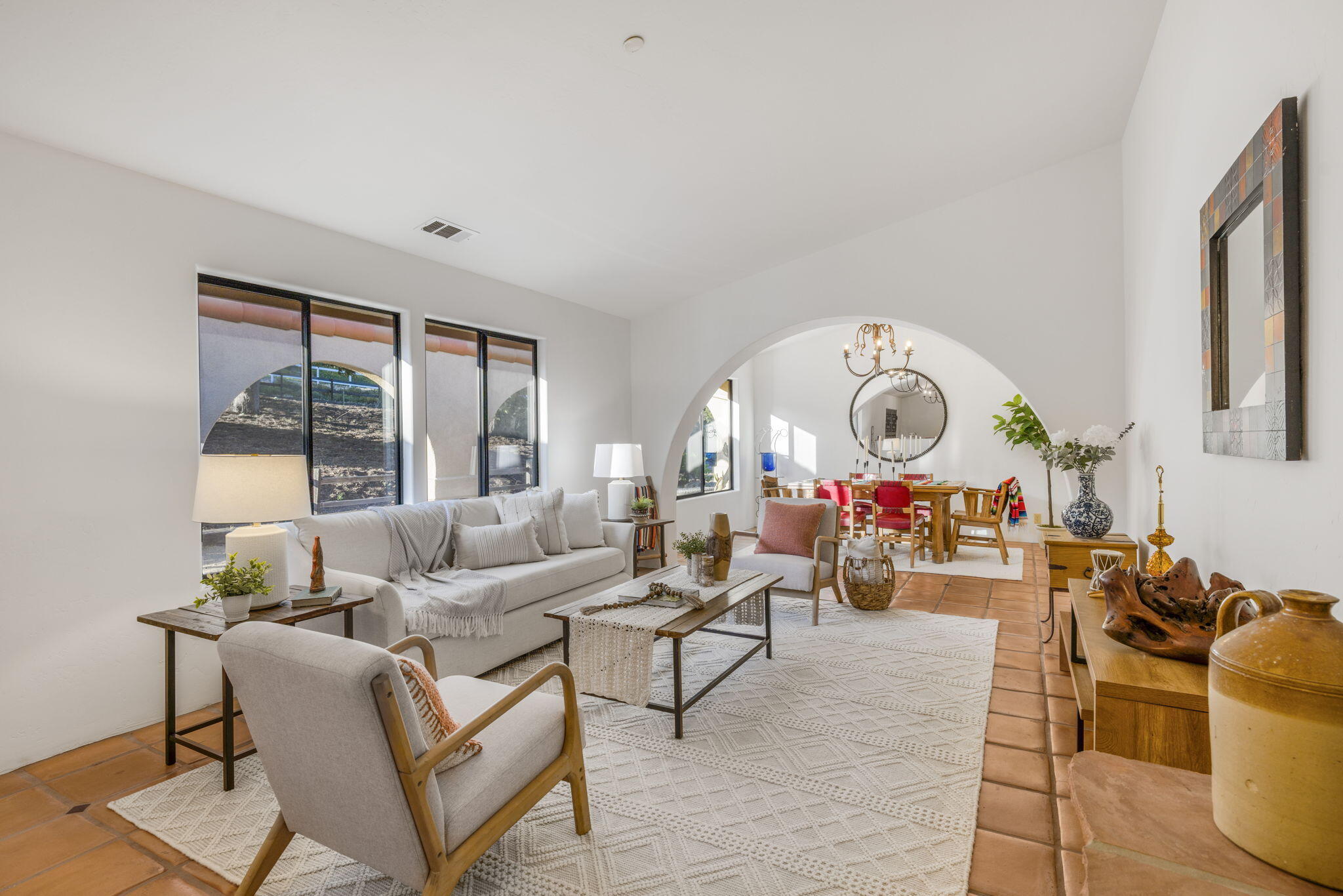80 Bobcat Springs Road Buellton, CA 93427 - Photo 10 of 72 a living room with furniture and a large window