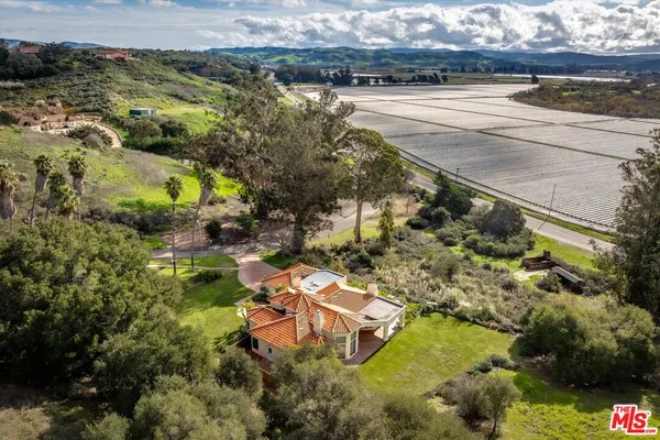 a view of a lake with a mountain