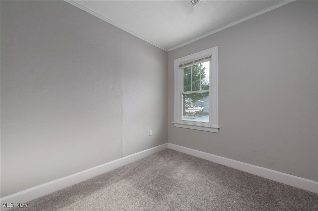 218 Roxboro Road Vermilion, OH 44089 - Photo 28 of 50 Spare room featuring ornamental molding and light colored carpet