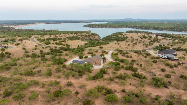 a view of an ocean and beach