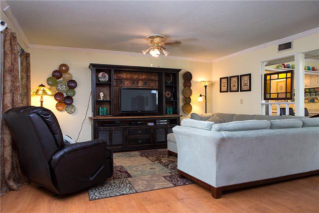 487 Hogan Road Nashville, TN 37220 - Photo 2 of 17 Living room has been expanded from a traditional Crieve Hall ranch and is open to the Dining and Kitchen areas.