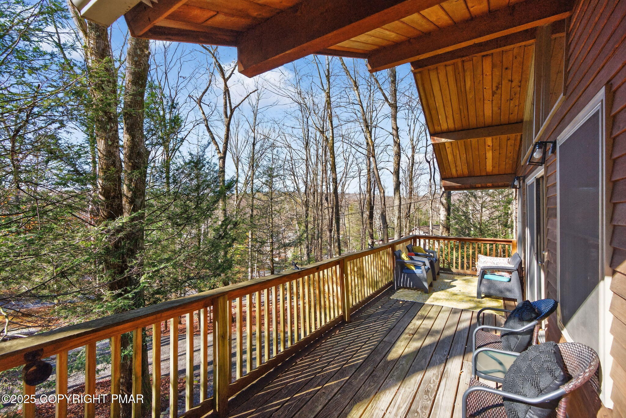 134 Deerfield Road Lake Ariel, PA 18436 - Photo 12 of 56 a view of balcony with furniture