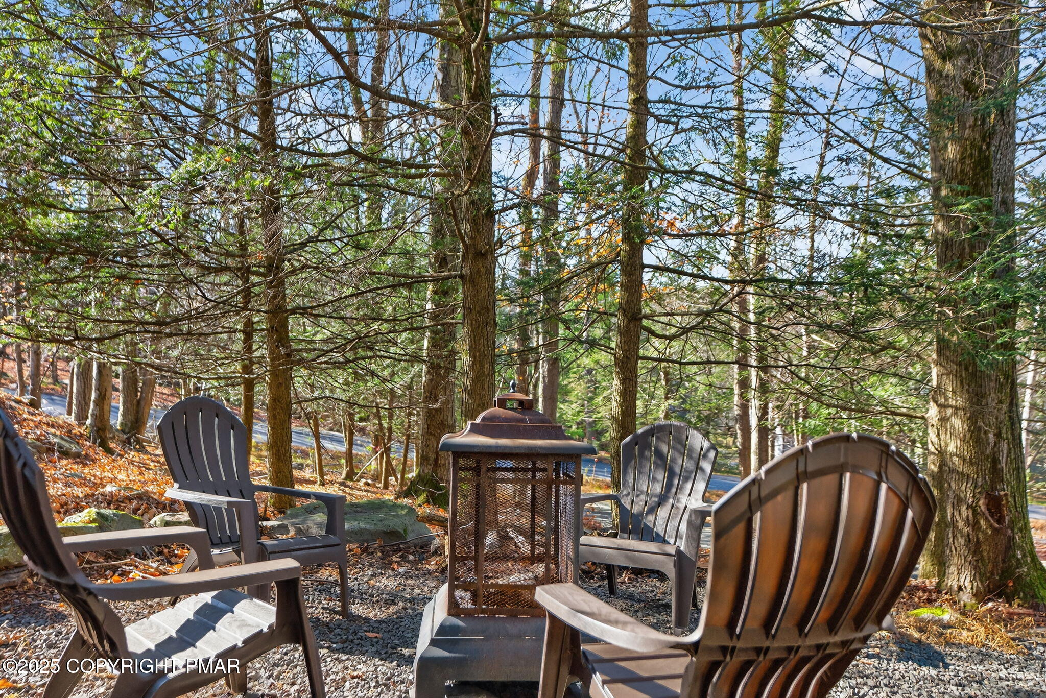 134 Deerfield Road Lake Ariel, PA 18436 - Photo 15 of 56 a view of a chairs and tables in the balcony