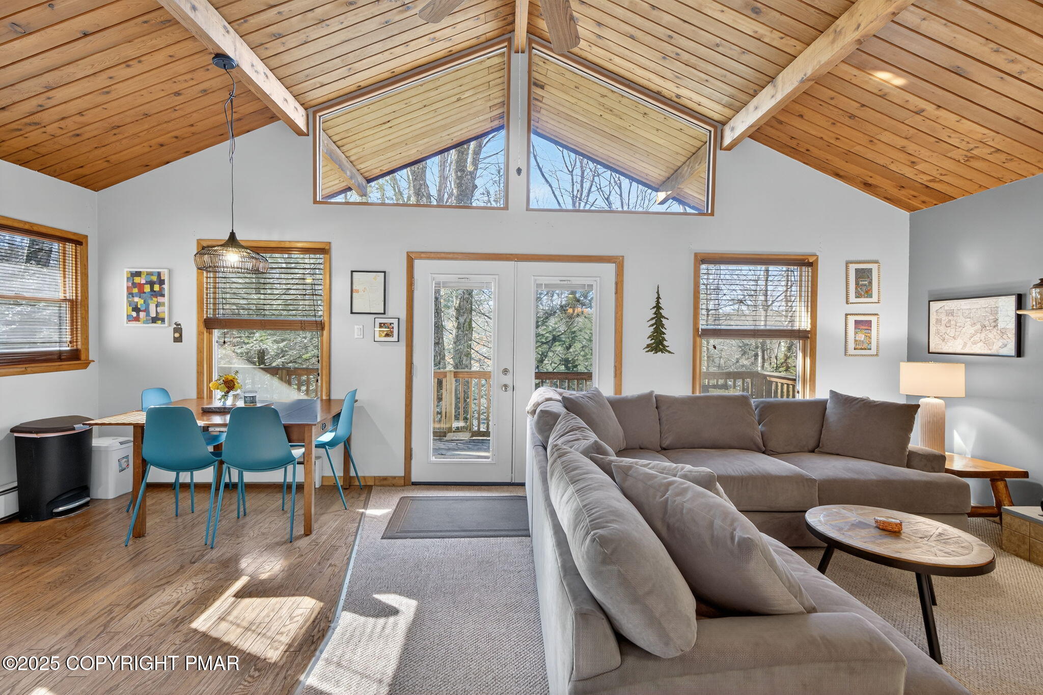 134 Deerfield Road Lake Ariel, PA 18436 - Photo 25 of 56 a living room with furniture and wooden floor