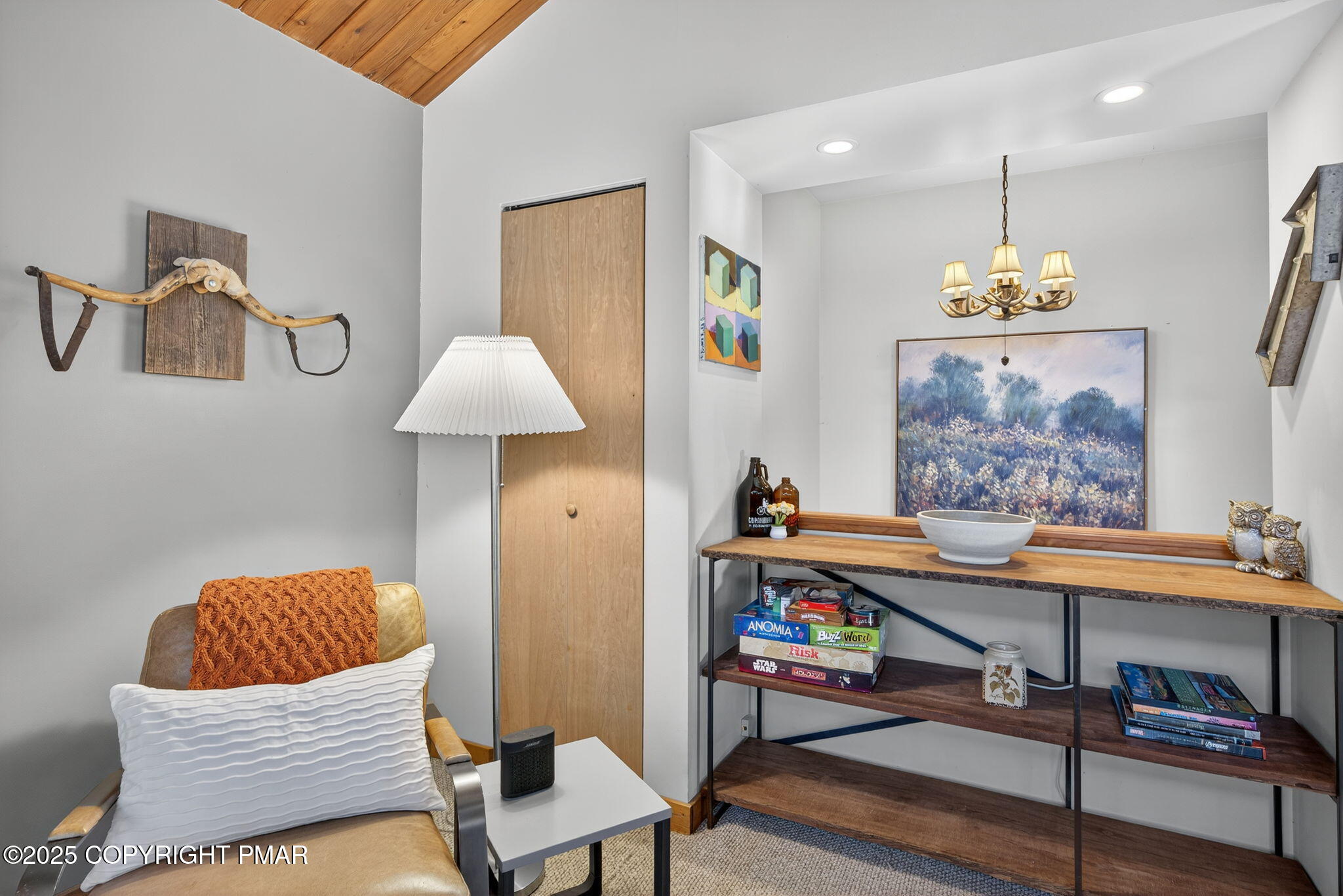 134 Deerfield Road Lake Ariel, PA 18436 - Photo 31 of 56 a living room with dining room and wooden floor